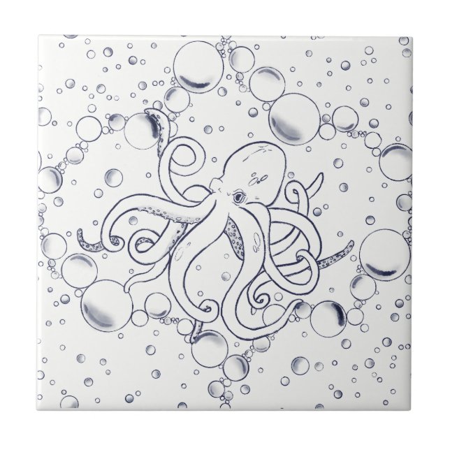 Carreau Octopus Bubble Drift Primaire (Devant)