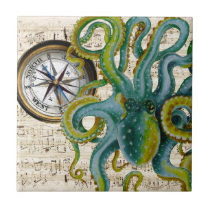 Carreau Octopus Tentacles Compass Music