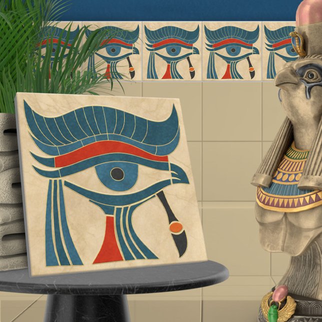 Carreau Oeil Art Déco Égyptien De Horus (Créateur téléchargé)