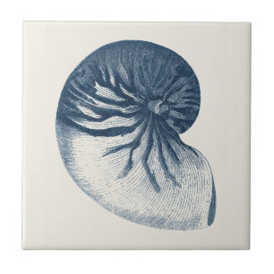 Carreau Oeil de requin Indigo