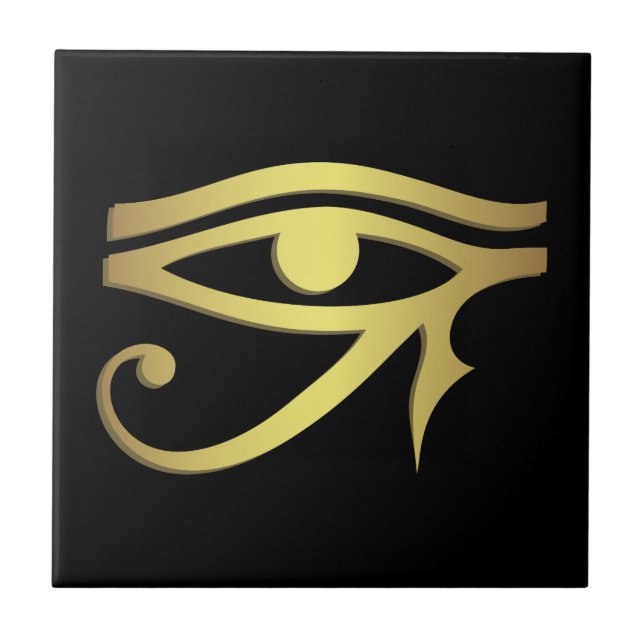 Carreau Oeil de symbole d'Egyptien de horus (Devant)