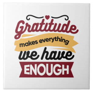 Carreau Œuvres d'art de foi et de gratitude – Chrétien ins