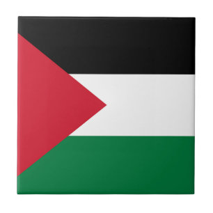 Carreau officiellement le drapeau de l'État de Palestine