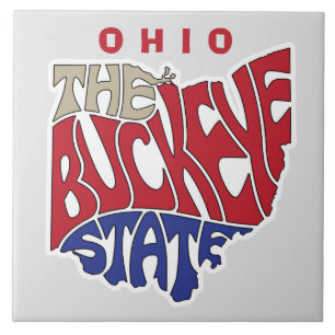 Carreau Ohio surnom Word Art
