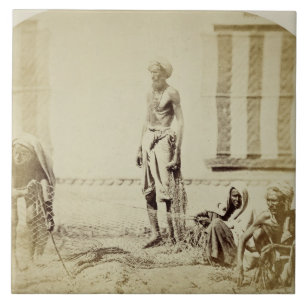 Carreau Oiseau-Receveurs, basse caste Hindus à Delhi, le