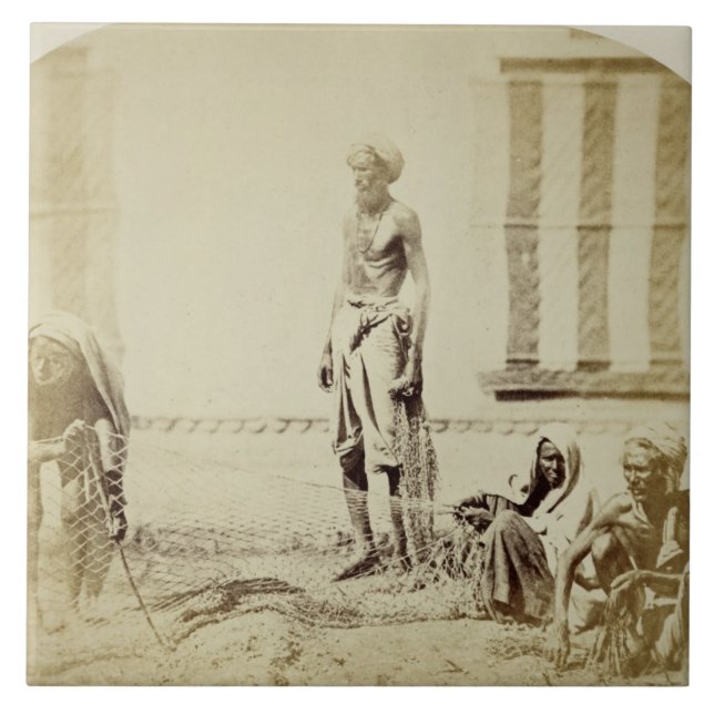 Carreau Oiseau-Receveurs, basse caste Hindus à Delhi, le (Devant)