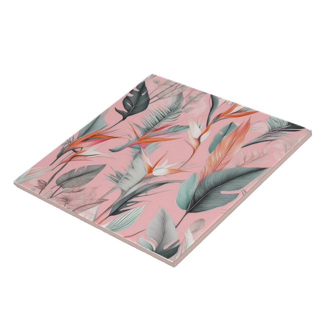 Carreau Oiseaux De Carrelage En Céramique Paradise (Côté)