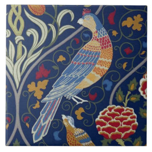 Carreau Oiseaux et fleurs, William Morris
