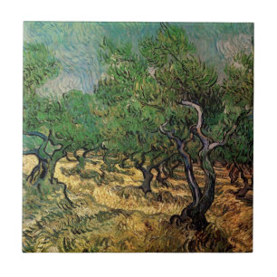 Carreau Olive Grove par Vincent van Gogh