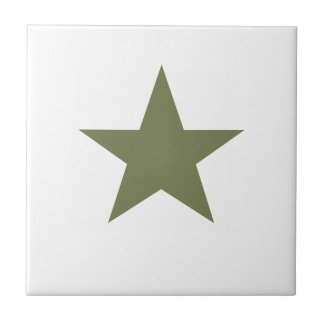 Carreau Olive Star