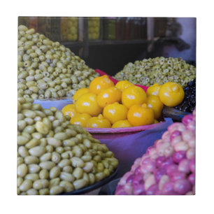 Carreau Olives Et Citron Au Marché