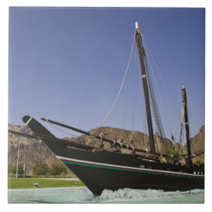 Carreau Oman, Mascate, Al Bustan. Rond-point d'Al Bustan,