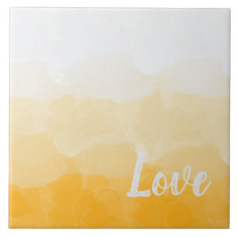 Carreau Ombre safran et soleil jaune amour dégradé
