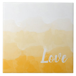 Carreau Ombre safran et soleil jaune amour dégradé