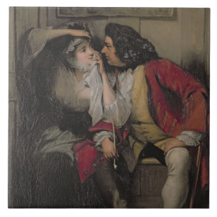 Carreau Oncle Toby et veuve Wadman