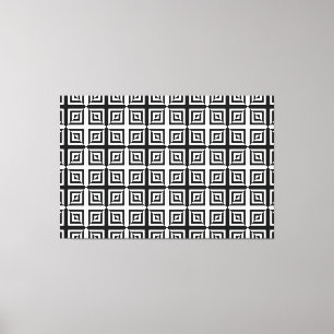 carreau optique toile enveloppée