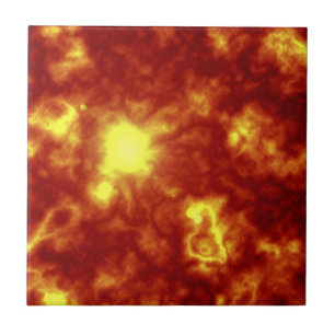 Carreau Orange et jaune