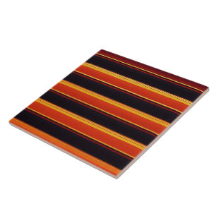 Carreau Orange Luxe Moderne Collection Automne