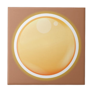 Carreau Orange pâle