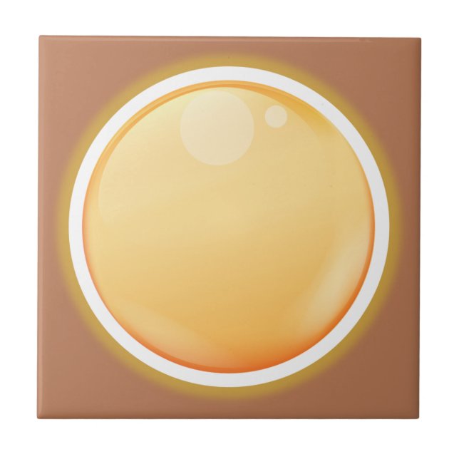 Carreau Orange pâle (Devant)