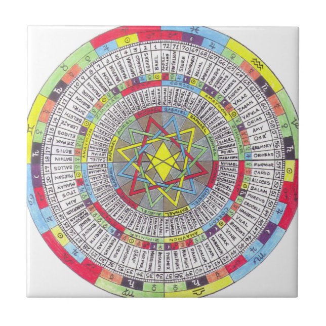 CARREAU OTA MASTER MANDALA (Devant)