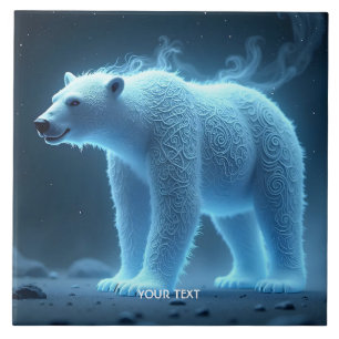 Carreau Ours polaire mou Imaginaire