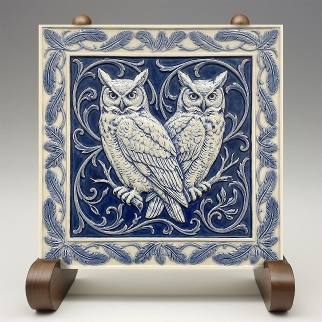 Carreau Owls Arts & Crafts Wall Decor (Créateur téléchargé)