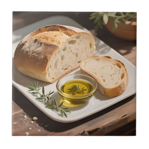 Carreau Pain de campagne au levain Huile d'olive