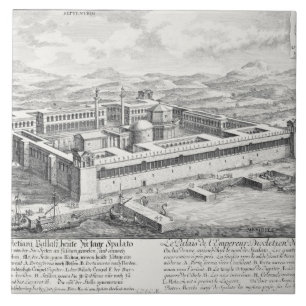 Carreau Palais de Diocletian (245-313), fente,