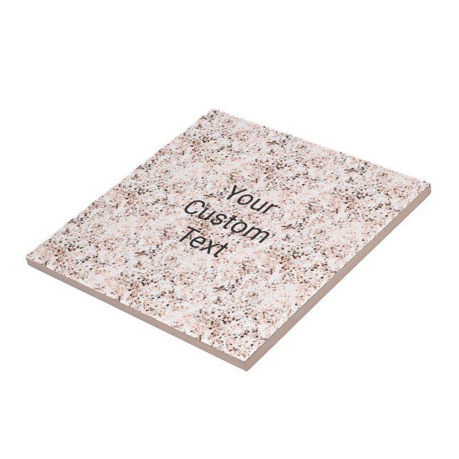 Carreau Palette de couleurs de chute Terrazzo Speckle | Ép (Côté)