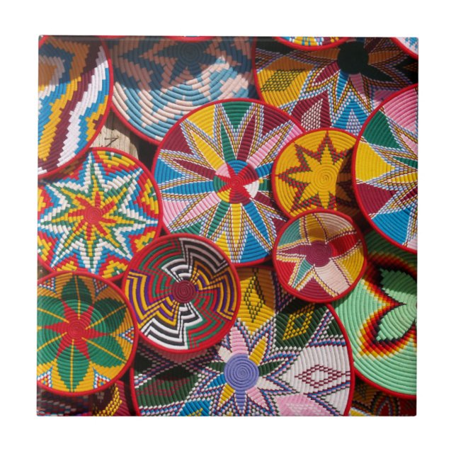 Carreau Paniers éthiopiens traditionnels (Devant)