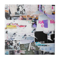 Papier déchiré par style de Banksy de mur de