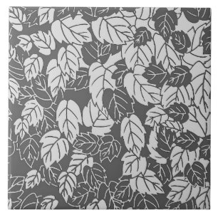 Carreau Papier japonais, gris clair et foncé / gris