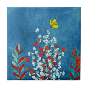 Carreau Papillon Jaune