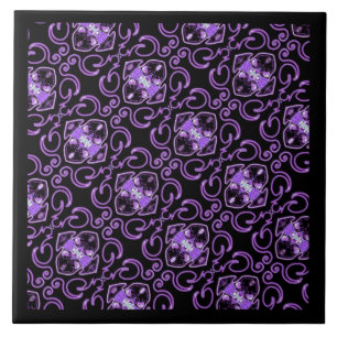Carreau Papillon violet 31 Carrelage en céramique
