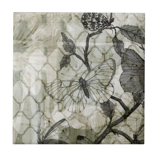 Carreau Papillons arabes II (Devant)