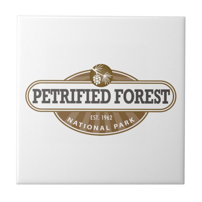 Carreau Parc national de la Forêt Petrifiée (Devant)