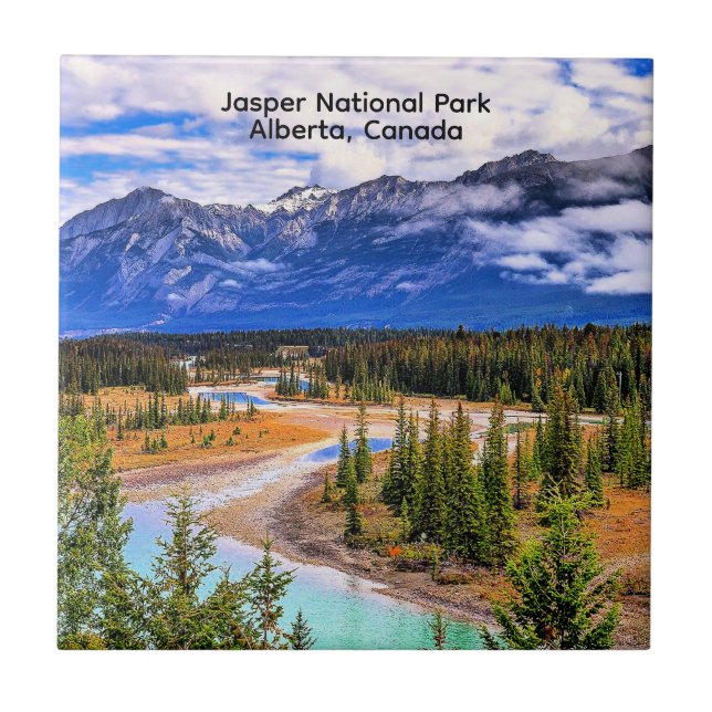 Carreau Parc national Jasper, Alberta, Canada (Devant)