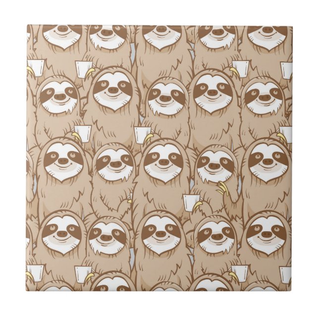 Carreau Paresses et motif de café (Devant)