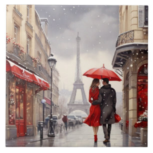 Carreau Paris Amour : Promenade romantique hivernale de la