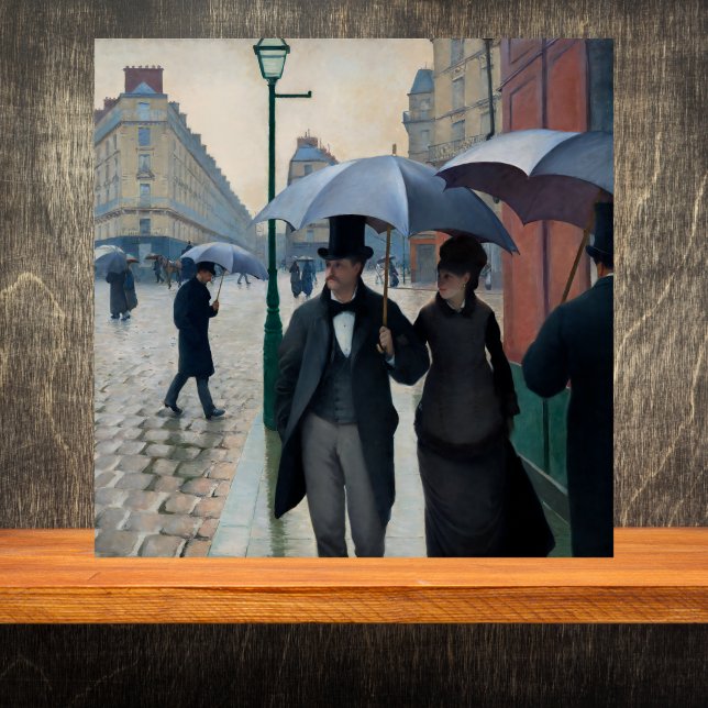 Carreau  Paris Street in Rainy Weather - Gustave Caillebot (Créateur téléchargé)