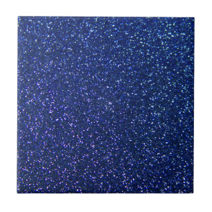 Carreau Parties scintillant bleue