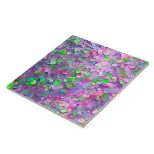 Carreau Parties scintillant Opal Moderne Collection Hologr