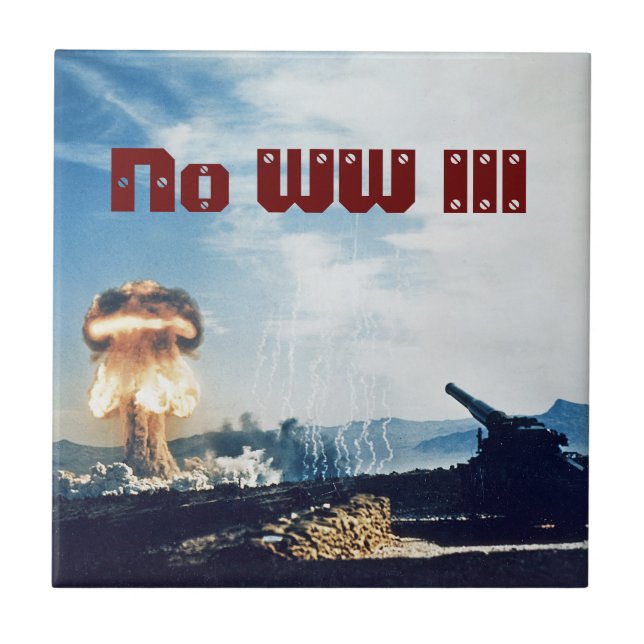 Carreau Pas de troisième guerre mondiale (Devant)