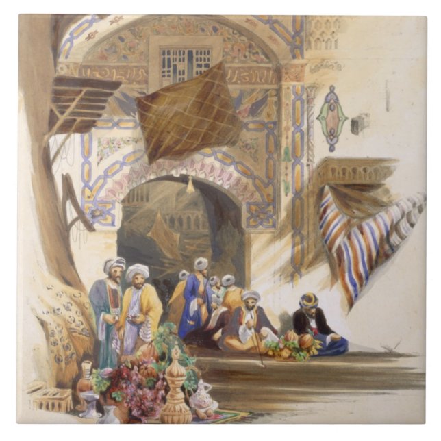 Carreau Passage d'un bazar, le Caire grand, pub. 1846 (Devant)