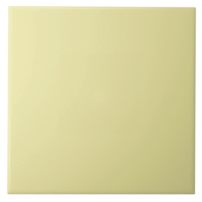 Carreau Pastel jaune clair (Devant)
