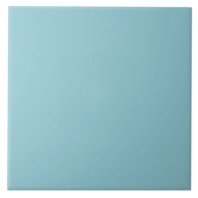 Carreau Pastel Marine Blue Ceramic Tile. (Devant)