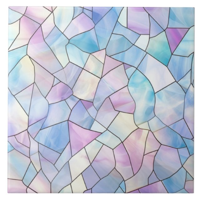 Carreau Pastel Stained Glass (Devant)