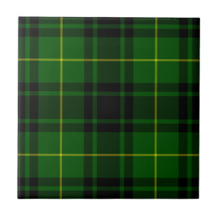 Carreau Pâte verte de tartan MacArthur