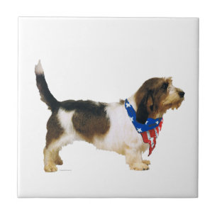 Carreau Patriotic Petit Basset Griffon